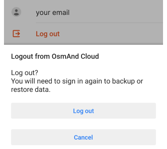 Changes OsmAnd Cloud