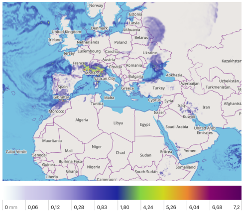 Precipitation sheme