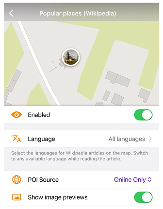 قائمة الأماكن المشهورة
