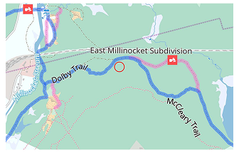 Map routes - snowmobile