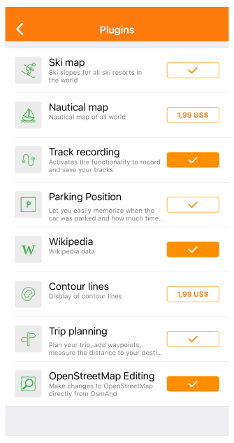 Plugins aktivieren iOS