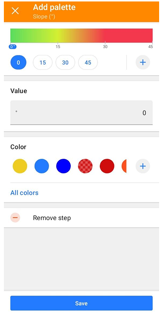 Modificar esquema de color