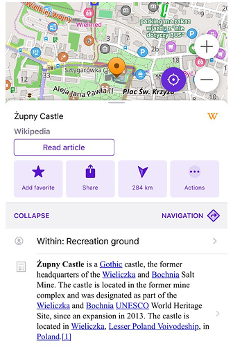 Liste de description