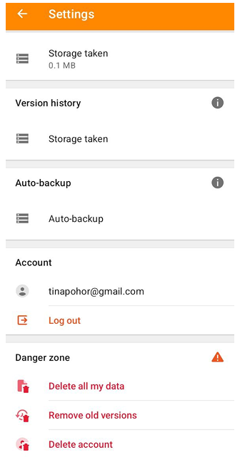 Modifiche OsmAnd Cloud