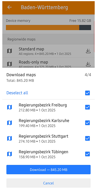 Multiregion Download