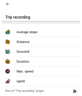 Dodawanie widżetu Dystans/Start-Stop w systemie Android