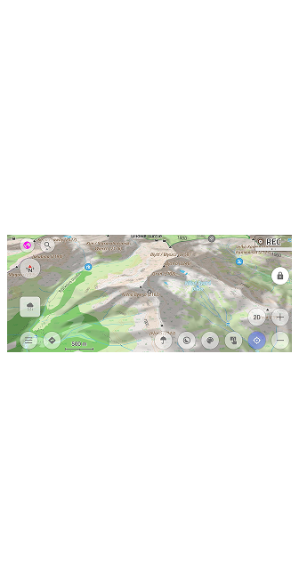 Siatka dla przycisków pozioma Android