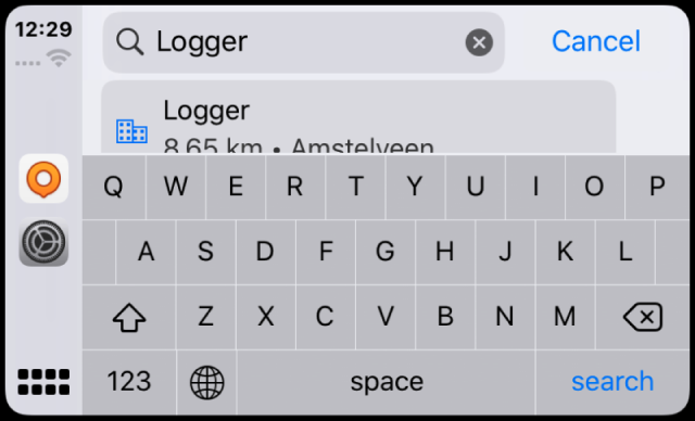 CarPlay ekranı