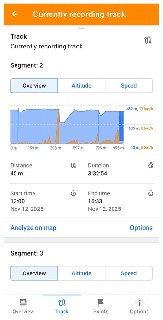Android&#39;de kaydı bitir